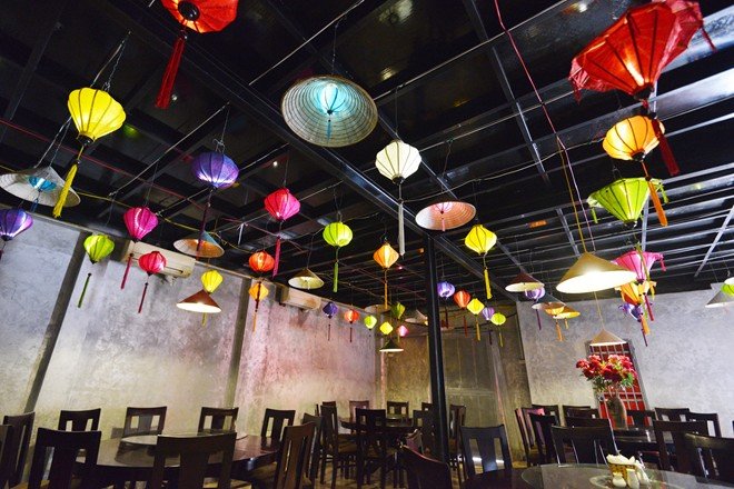 Đèn lồng cho quán cafe