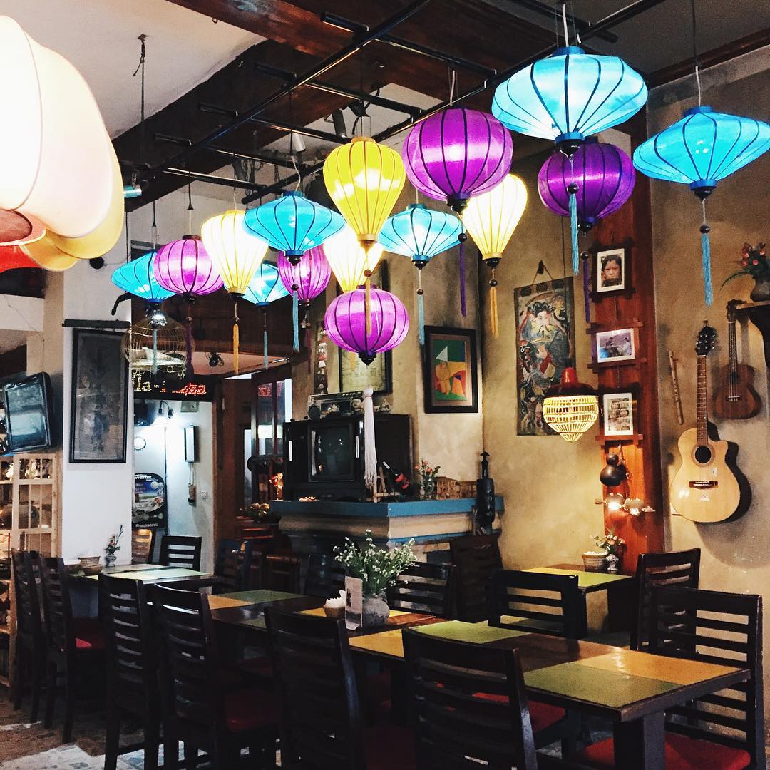 Đèn lồng cho quán cafe đẹp